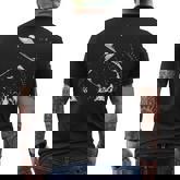 Killer Whale Jumping Orca Killer Whales National Pet Men's T-shirt Back Print