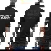 No Days Off Bodybuilding Motivational Quote Gym Workout Men's T-shirt Back Print