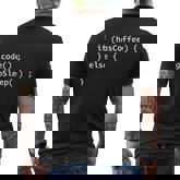 Programming Computer Science Programmer Software Engineer Men's T-shirt Back Print