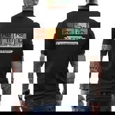 Retirement Periodic Table Retired Teacher Periodic Table Elements Men's T-shirt Back Print