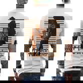 Melanin Queen Black Afro Melanin Pride Black Afro Dope Men's T-shirt Back Print