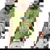 Hello Tk Rainbow For Prek Preschool Teacher Girls  Women's Short Sleeve Loose T-shirt