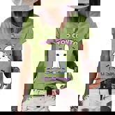 Too Cute To Spook Lovely Ghost Girl Halloween  Women's Short Sleeve Loose T-shirt