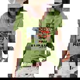 Womens 4Th Of July American Mama Western Country Mama American Flag  Women's Short Sleeve Loose T-shirt