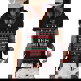 Christmas Santa Paws Ugly Christmas Sweater Graphic Design Printed Casual Daily Basic Women's Short Sleeve Loose T-shirt