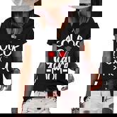 Color Guard Mom Funny High School Color Guard Flag  Women's Short Sleeve Loose T-shirt