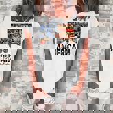 Womens 4Th Of July American Mama Western Country Mama American Flag  Women's Loosen Crew Neck Short Sleeve T-Shirt