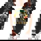 Cowboy Boots Hat Sad Country Songs & Cold Beer Music Lover Women's Loosen Crew Neck Short Sleeve T-Shirt