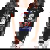 Nurse Christmas - Be Nice To The Nurse Santa Is Watching Women's Loosen Crew Neck Short Sleeve T-Shirt