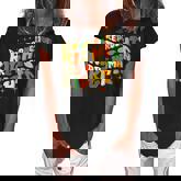 Womens Stars Stripes Reproductive Rights Are Human Rights Women's Loosen Crew Neck Short Sleeve T-Shirt