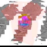 Tropical Flamingo Vaporwave 80S Synthwave Summer Vaporwave Women's Short Sleeve T-shirt Unisex Crewneck Soft Tee