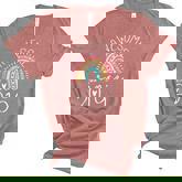 Awesome Since 2019 4Th Birthday Rainbow Gifts Born In 2019 Women's Short Sleeve T-shirt Unisex Crewneck Soft Tee