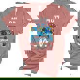 Mom Of The Birthday Boy Matching Family Video Gamer Party Women's Short Sleeve T-shirt Unisex Crewneck Soft Tee