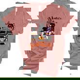 Gnomes Halloween With My Gnomies Witch Garden Gnome Women's Short Sleeve T-shirt Unisex Crewneck Soft Tee