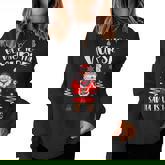 Be Nice To The Nurse Santa Is Watching Christmas Nursing  Women Crewneck Graphic Sweatshirt