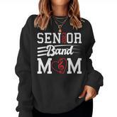 Horn Player Senior 2023 Band Mom  Women Crewneck Graphic Sweatshirt
