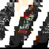 Nurse Christmas - Be Nice To The Nurse Santa Is Watching  Women Crewneck Graphic Sweatshirt