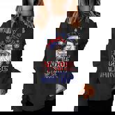 Nurse Christmas - Be Nice To The Nurse Santa Is Watching Women Crewneck Graphic Sweatshirt