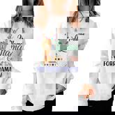 Mama Llama Aint Got Time For Your Drama Mother Mom  Women Crewneck Graphic Sweatshirt