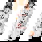 Womens This Queen Was Born In September Happy Birthday To Me Women Crewneck Graphic Sweatshirt