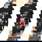 Be Nice To The Nurse Santa Is Watching Christmas Nursing  Women Graphic Long Sleeve T-shirt