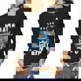 Mama Of The Birthday Boy Matching Family Video Gamer Party  Women Graphic Long Sleeve T-shirt