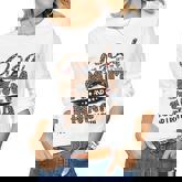 God Gifted Me Two Titles Mom And Nana Leopard Mothers Day  Women Graphic Long Sleeve T-shirt