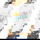 Happy Last Day Of School Teacher Student Hello Summer  Women Graphic Long Sleeve T-shirt