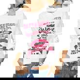 I Am A September Woman Girl Birthday Queen Born In September  Women Graphic Long Sleeve T-shirt