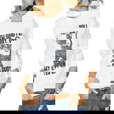 I’M Sorry Did I Roll My Eyes Out Loud Funny Sarcastic Cat  Women Graphic Long Sleeve T-shirt