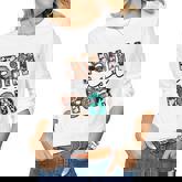 Leopard Faith Over Fear Cowboy Western Country Christian  Women Graphic Long Sleeve T-shirt