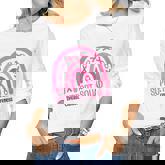 Rainbow Support Squad Breast Cancer Awareness Pink Ribbon  Women Graphic Long Sleeve T-shirt