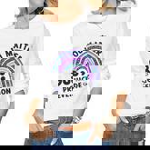 Rainbow You Matter 988 Suicide Prevention Awareness Ribbon  Women Graphic Long Sleeve T-shirt