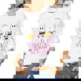 Save The Boobees Boo Bees Breast Cancer Halloween Women  Women Graphic Long Sleeve T-shirt