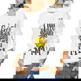 Softball Mimi Leopard Game Day Softball Lover Mothers Day  Women Graphic Long Sleeve T-shirt