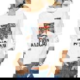 Womens 4Th Of July American Mama Western Country Mama American Flag  Women Graphic Long Sleeve T-shirt