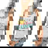 Happy Last Day Of School Teacher Student Hello Summer  Women Tank Top Basic Casual Daily Weekend Graphic