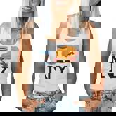 I Love Ny New York Bacon Egg And Cheese And Coffee  Women Tank Top Basic Casual Daily Weekend Graphic