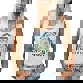 Pediatric Nurse Cute Rainbow Funny Pediatric Nurse Women Tank Top Basic Casual Daily Weekend Graphic