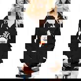 Booooks Ghost Boo Read Books Library Teacher Halloween Cute  Women Hoodie Casual Graphic Zip Up Hooded Sweatshirt