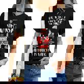 Be Nice To The Nurse Santa Is Watching Christmas Nursing Women T-shirt