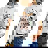 Cowboy Boo How Retro Ghost Halloween Costume Desert Cactus Women T-shirt