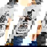 Hairstylist Lifes Mom Messy Bun Women T-shirt