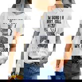 I’M Sorry Did I Roll My Eyes Out Loud Sarcastic Cat Women T-shirt