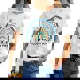 Pediatric Nurse Cute Rainbow Pediatric Nurse Women T-shirt