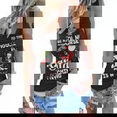 Be Nice To The School Nurse Santa Is Watching Women Flowy Tank