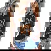 Dog Mother And Pumpkin Spice Halloween Day Retro Halloween Women Flowy Tank