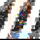 Free Mom Hugs Tshirts Pride Month Shirt Mama Bear Lgbt – Unisex Blacks Women Flowy Tank