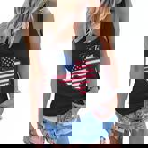 Texas United States Map Women Flowy Tank