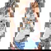 Halloween Icon Bundle Cowboy Ghost Pumpkin Cute Boo Cactus  Women Flowy Tank